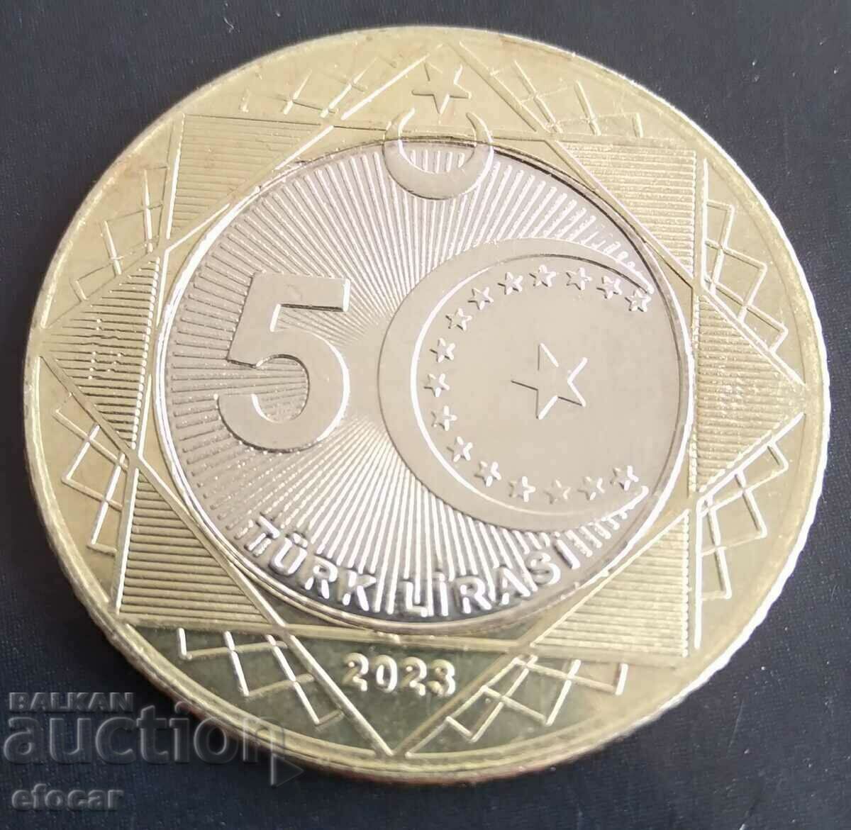 5 lire Republica Turcia 2023