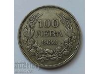 100 лева сребро България 1930 -  сребърна монета #18