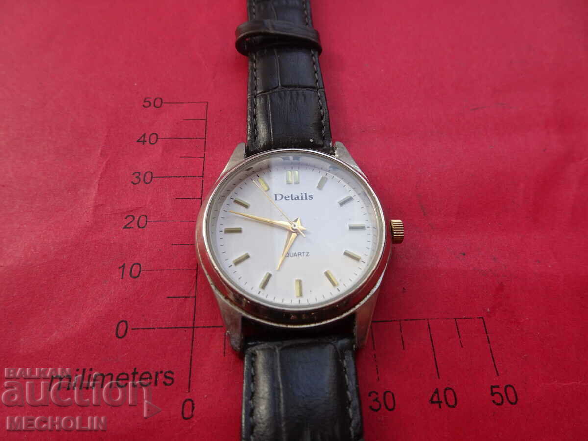 QUARTZ WATCH JAPANESE DETAILS 2 with price 20.00 BGN | € 10.23 QUARTZ WATCH JAPANESE DETAILS 2 with price 20.00 BGN | € 10.23