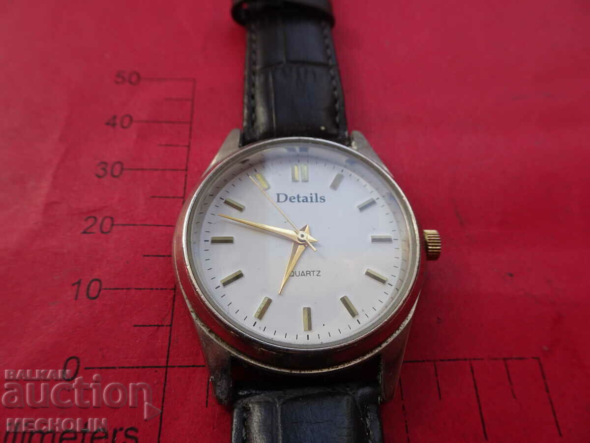 Auction QUARTZ WATCH JAPANESE DETAILS 2 Auction QUARTZ WATCH JAPANESE DETAILS 2