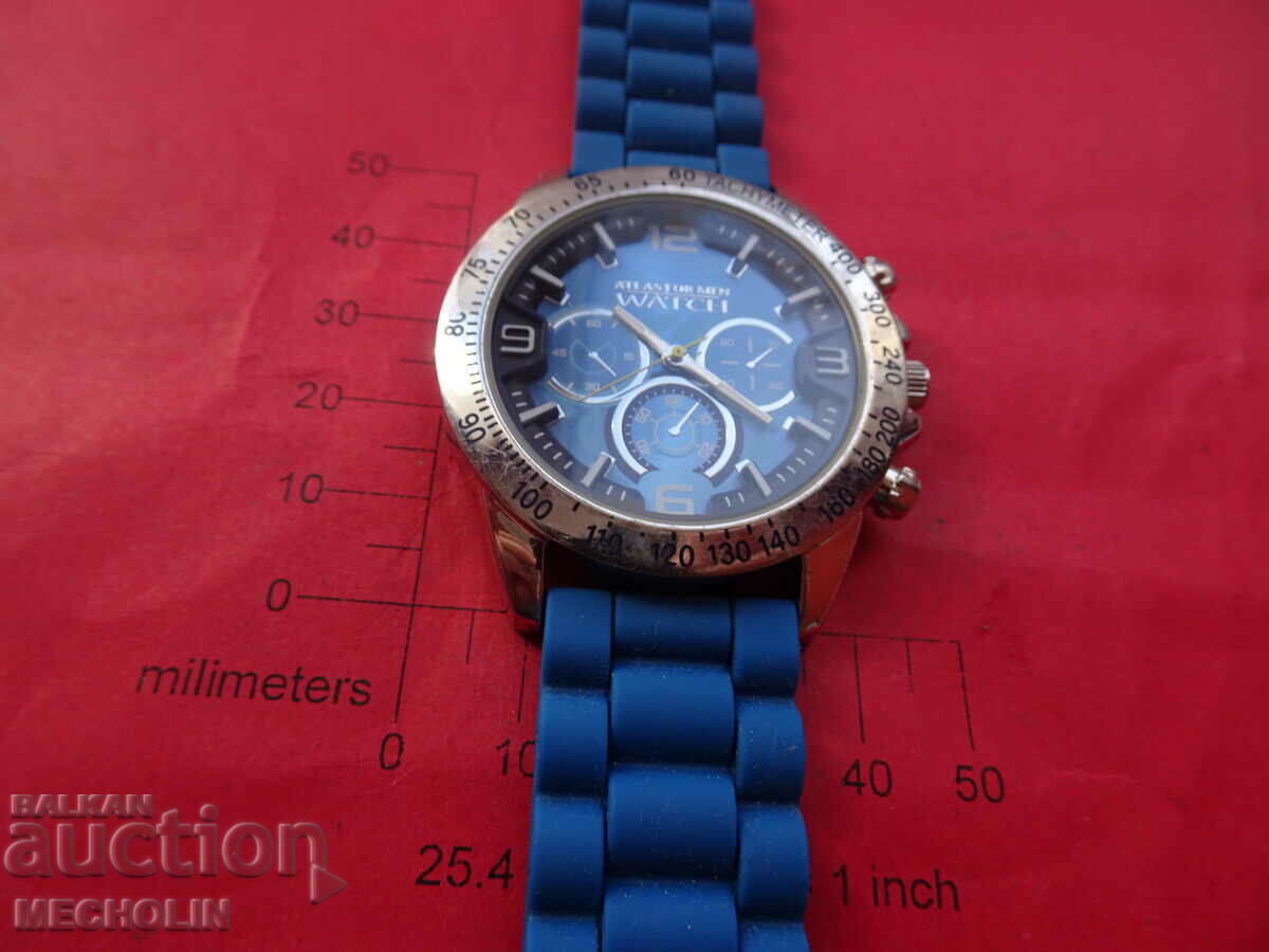 ATLAS FOR MEN QUARTZ WATCH with price 25.00 BGN | € 12.78 ATLAS FOR MEN QUARTZ WATCH with price 25.00 BGN | € 12.78