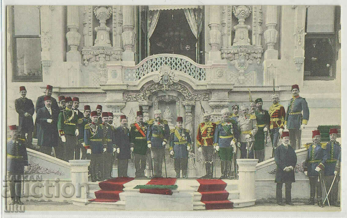 Βουλγαρία, ο βασιλιάς Φερδινάνδος Α' στην Κωνσταντινούπολη, 1910, δεν ταξίδεψε