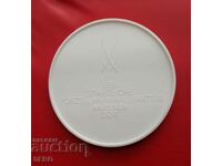 Germany-GDR-Dresden-Pilnitz Palace Porcelain Large Medal