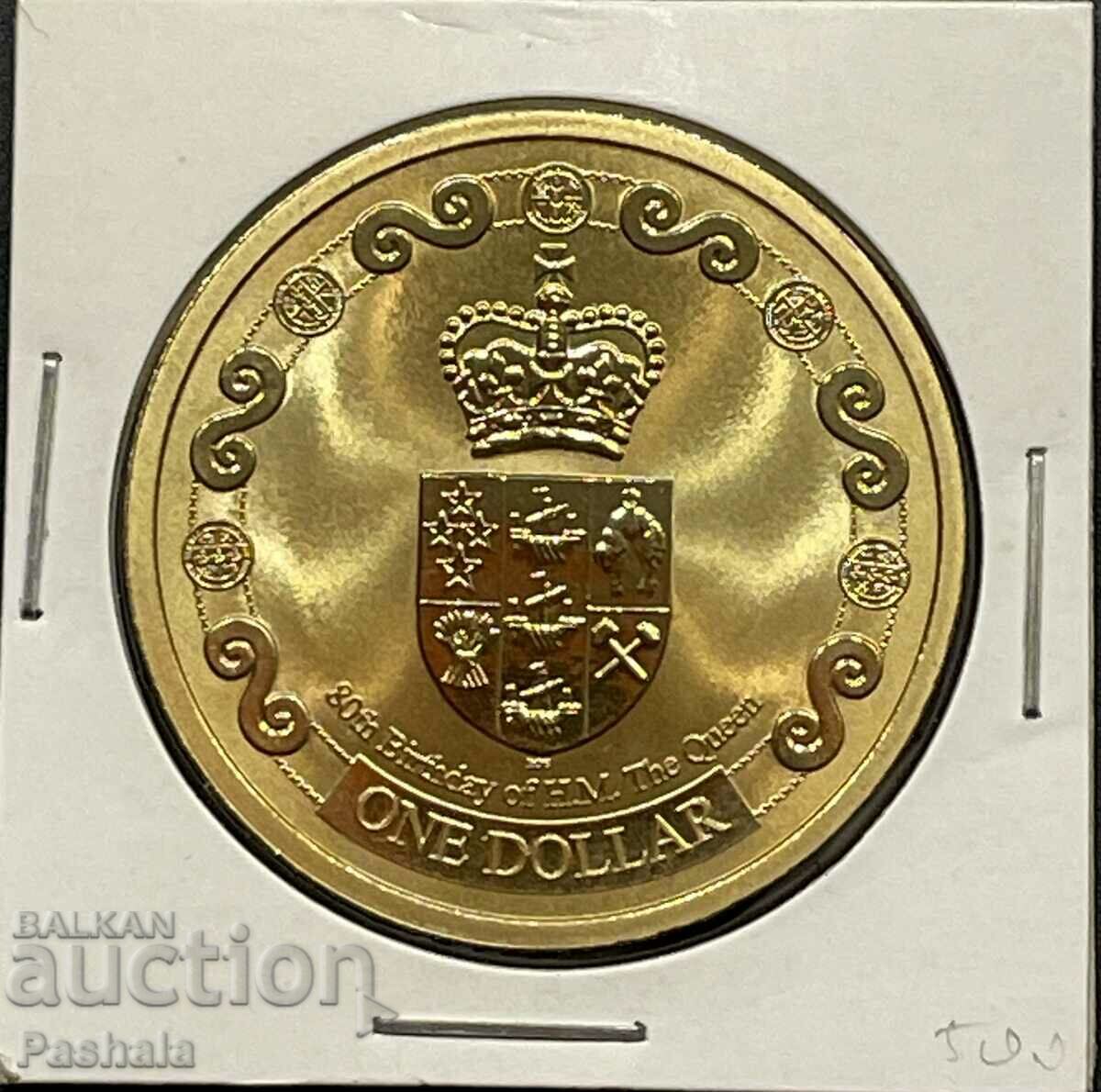 Нова Зеландия 1 долар 2006 г.