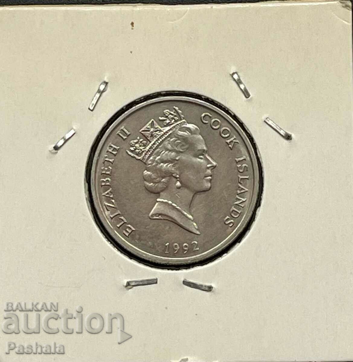 Cook Islands 10 Cents 1992 with price 5.00 BGN | € 2.56 Cook Islands 10 Cents 1992 with price 5.00 BGN | € 2.56