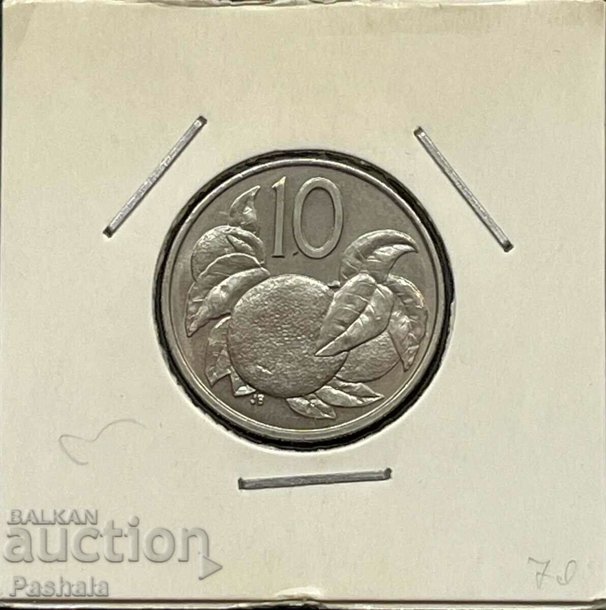 Cook Islands 10 Cents 1992 Cook Islands 10 Cents 1992