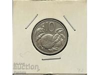 Cook Islands 10 Cents 1992