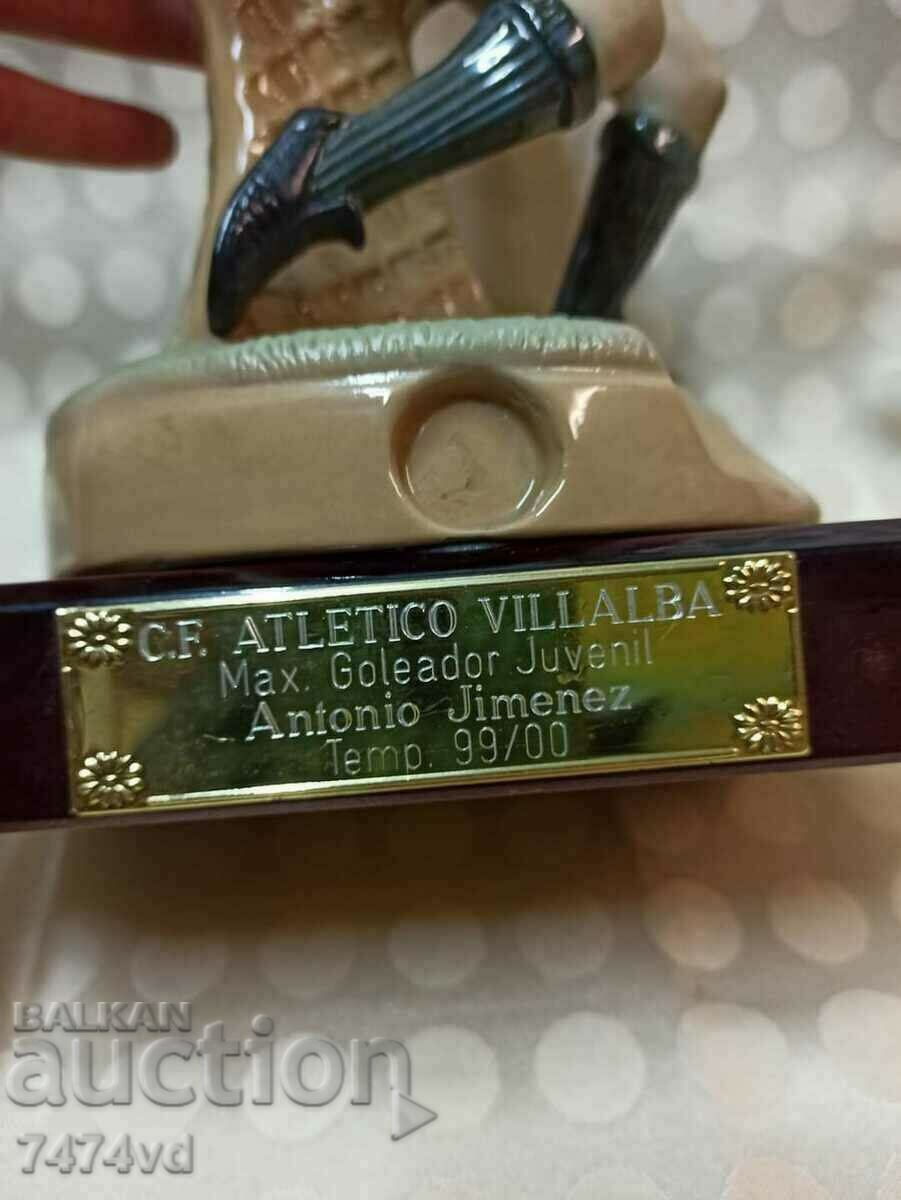 Auction Antonio Jimenez-Atletico Villalba porcelain sculpture Auction Antonio Jimenez-Atletico Villalba porcelain sculpture