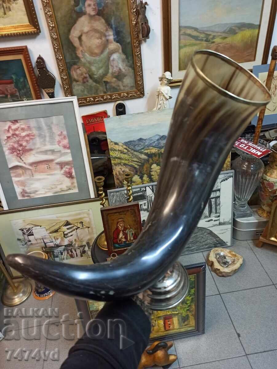 Corn natural uriaș cu finisaj închis la culoare lustruit - Eichholtz