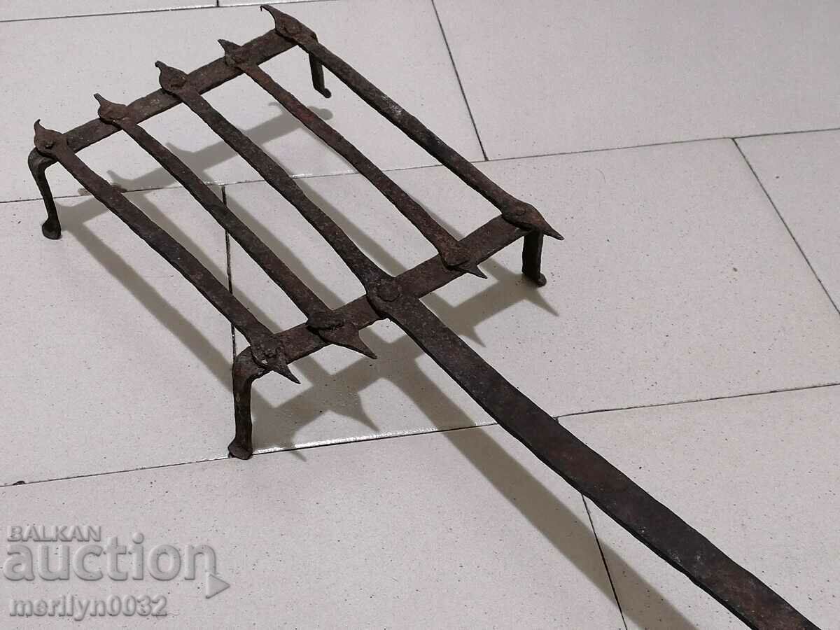 Old forged grill, shish, cheverme, shashlik with price 49.00 BGN | € 25.05 Old forged grill, shish, cheverme, shashlik with price 49.00 BGN | € 25.05