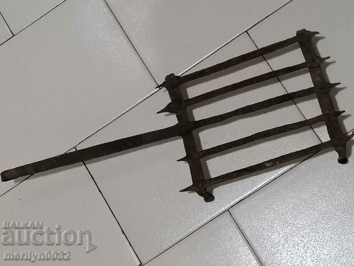 Auction Old forged grill, shish, cheverme, shashlik Auction Old forged grill, shish, cheverme, shashlik