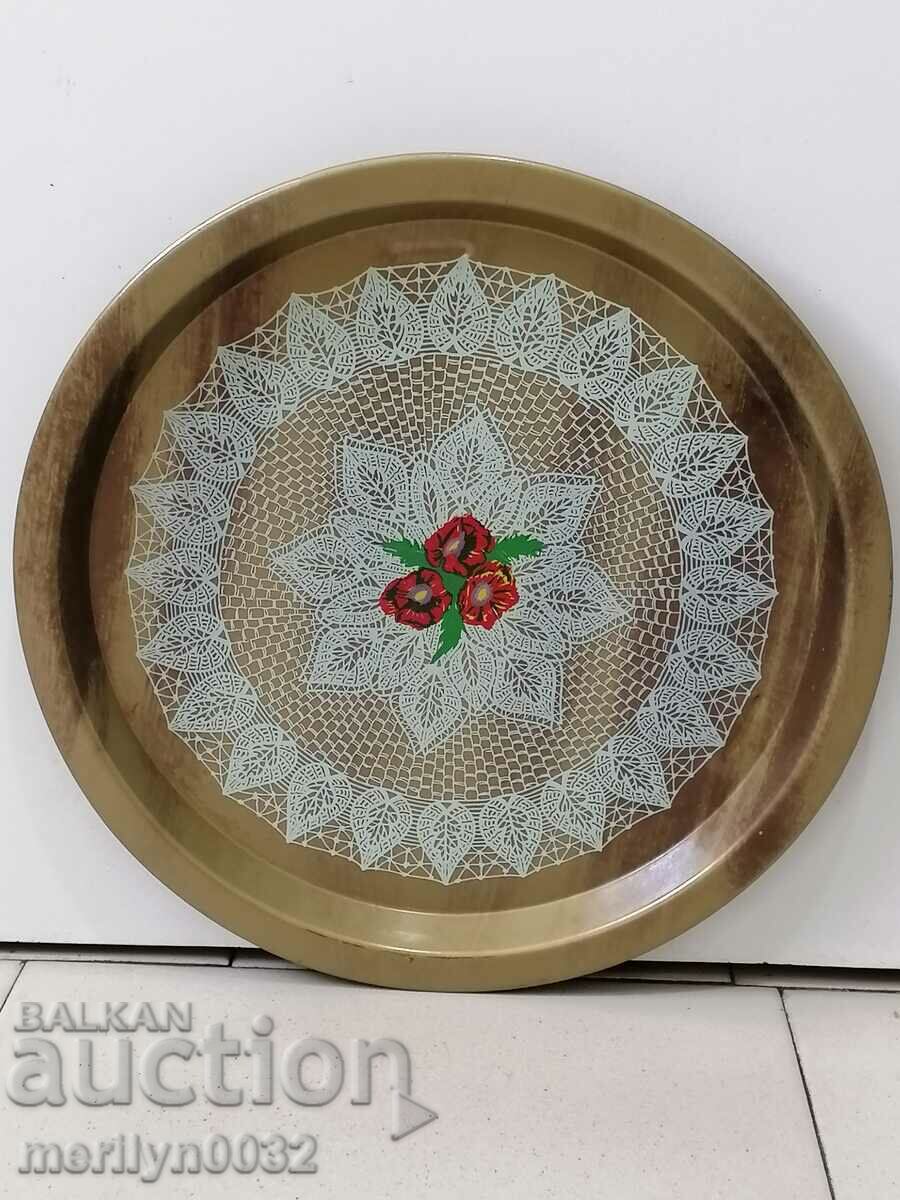 Auction Old casserole tray, service Auction Old casserole tray, service