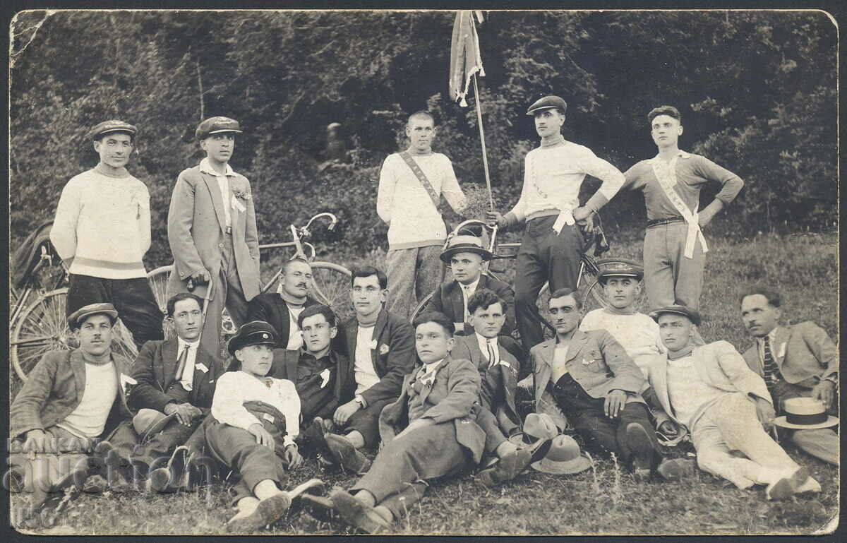 Снимка - Лясковско колоездачно дружество - 1926