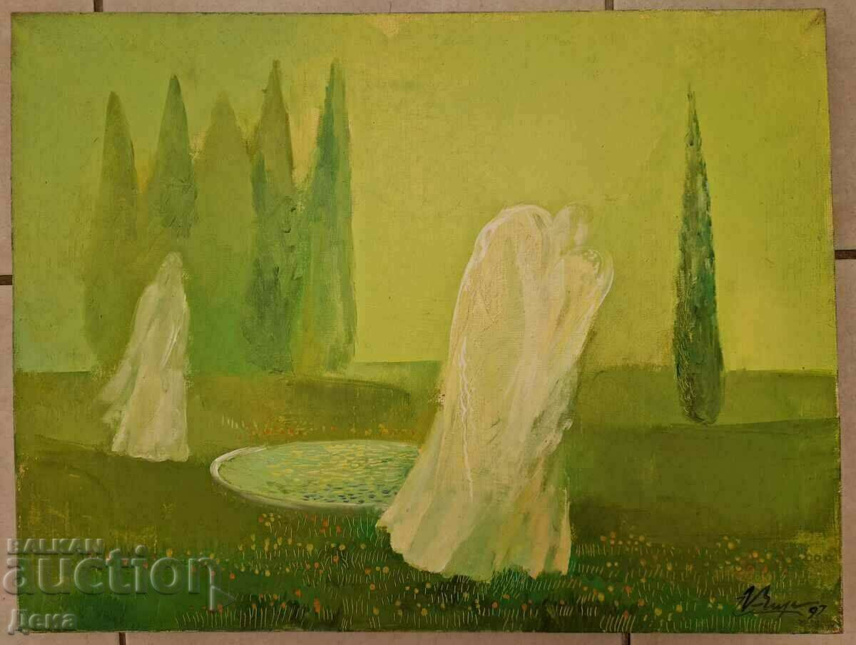 Virginia Stoyanova painting 1997 Virginia Stoyanova painting 1997