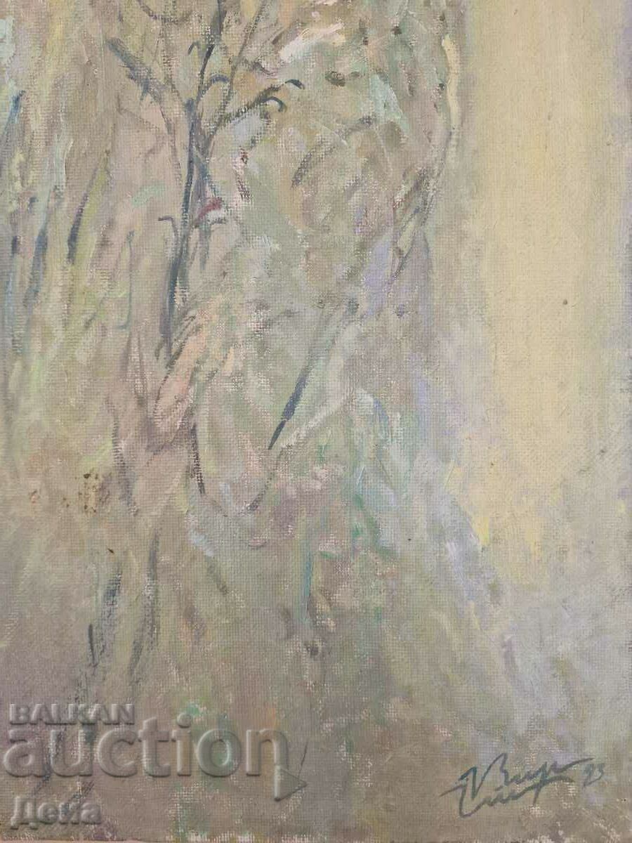 Auction Virginia Stoyanova painting 1993 Auction Virginia Stoyanova painting 1993