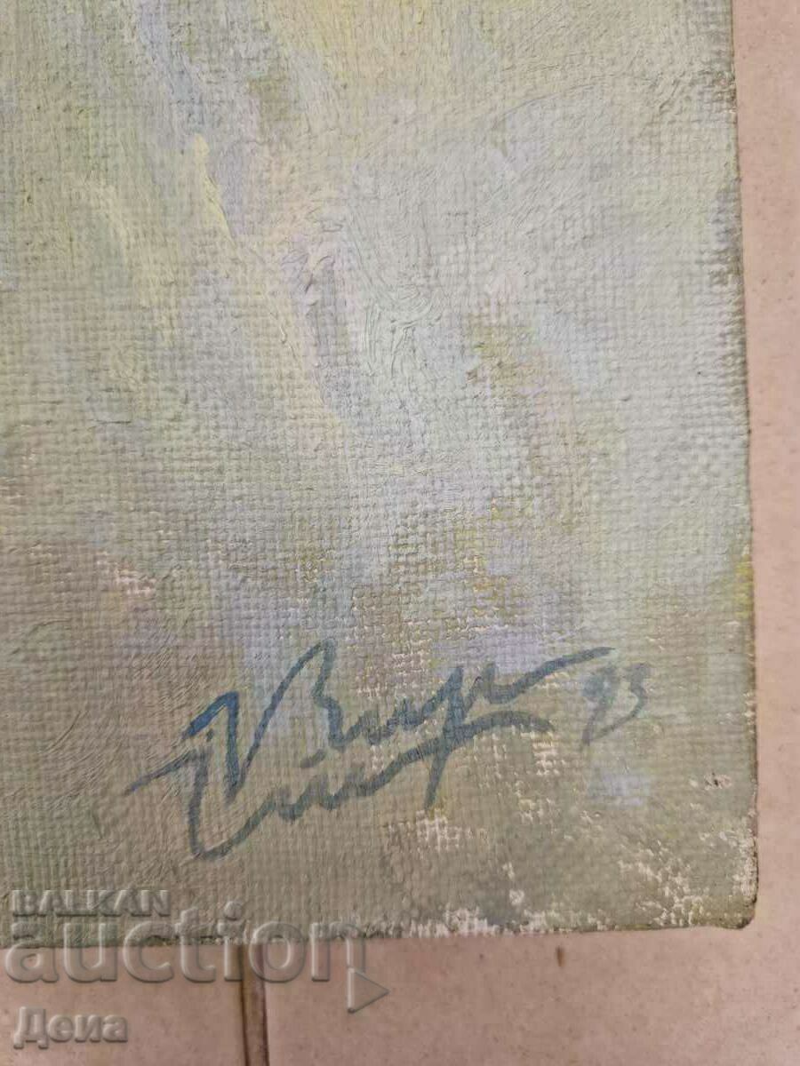 Delivery of Virginia Stoyanova painting 1993 Delivery of Virginia Stoyanova painting 1993