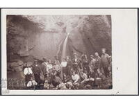 Fotografie - satul Emen, Tarnovsko - cascada "Momin skok" - 1916