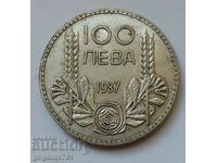 Ασήμι 100 λέβα Βουλγαρία 1937 - ασημένιο νόμισμα #99