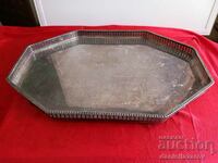 Old English Very Large SILVER Platter, Tray