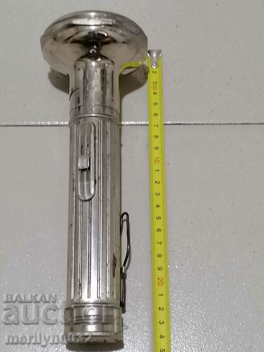 Auction Czech searchlight lantern flashlight lamp from the time of the soca Auction Czech searchlight lantern flashlight lamp from the time of the soca