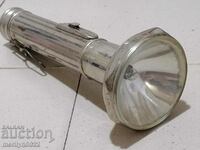Czech searchlight lantern flashlight lamp from the time of the soca