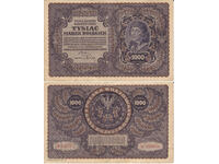 tino37- ПОЛША - 1000 МАРКИ - 1919г - VF+