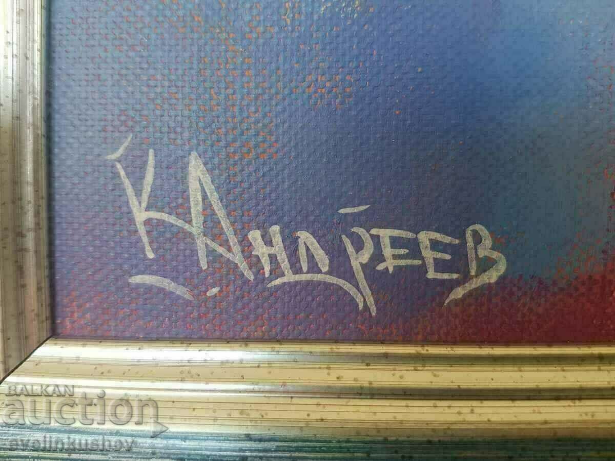 Auction Oil painting "Feeling" Kiril Andreev Auction Oil painting "Feeling" Kiril Andreev