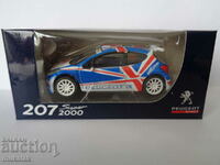 1:64 NOREV PEUGEOT 207 RALLY CAR TOY MODEL