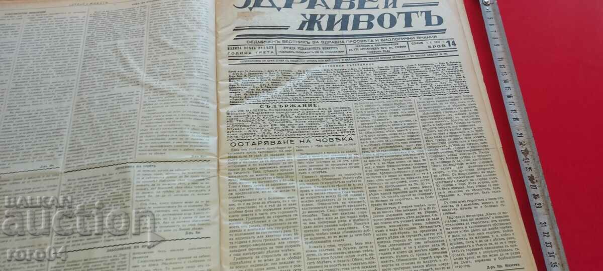 Delivery of HEALTH AND LIFE