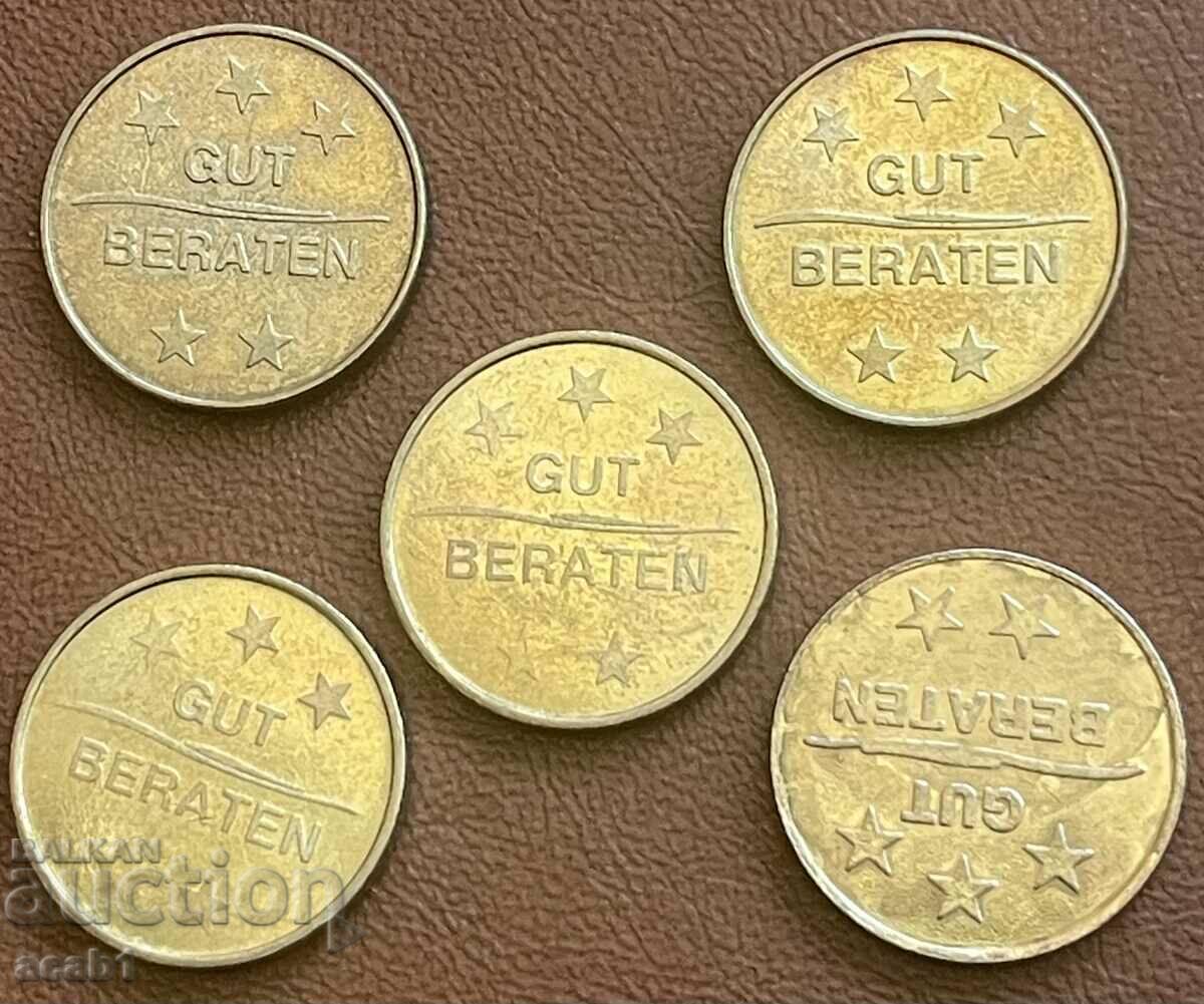 Tokens Germany with price 9.99 BGN | € 5.11