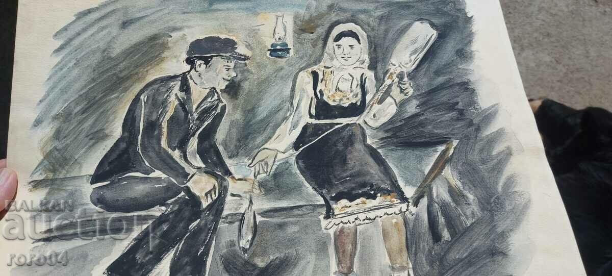 DIMITAR MILACHKOV - WATERCOLOR - 5 DIMITAR MILACHKOV - WATERCOLOR - 5