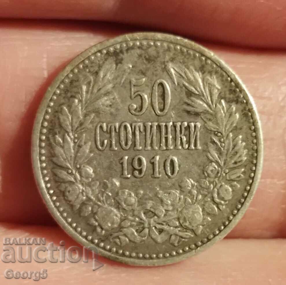 Auction 50 cents 1910 Auction 50 cents 1910