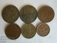 ❌❌ SET OF 6 (SIX) OLD COINS, ORIGINAL, BZC❌❌