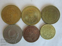 ❌❌ SET OF 6 (SIX) OLD COINS, ORIGINAL, BZC❌❌