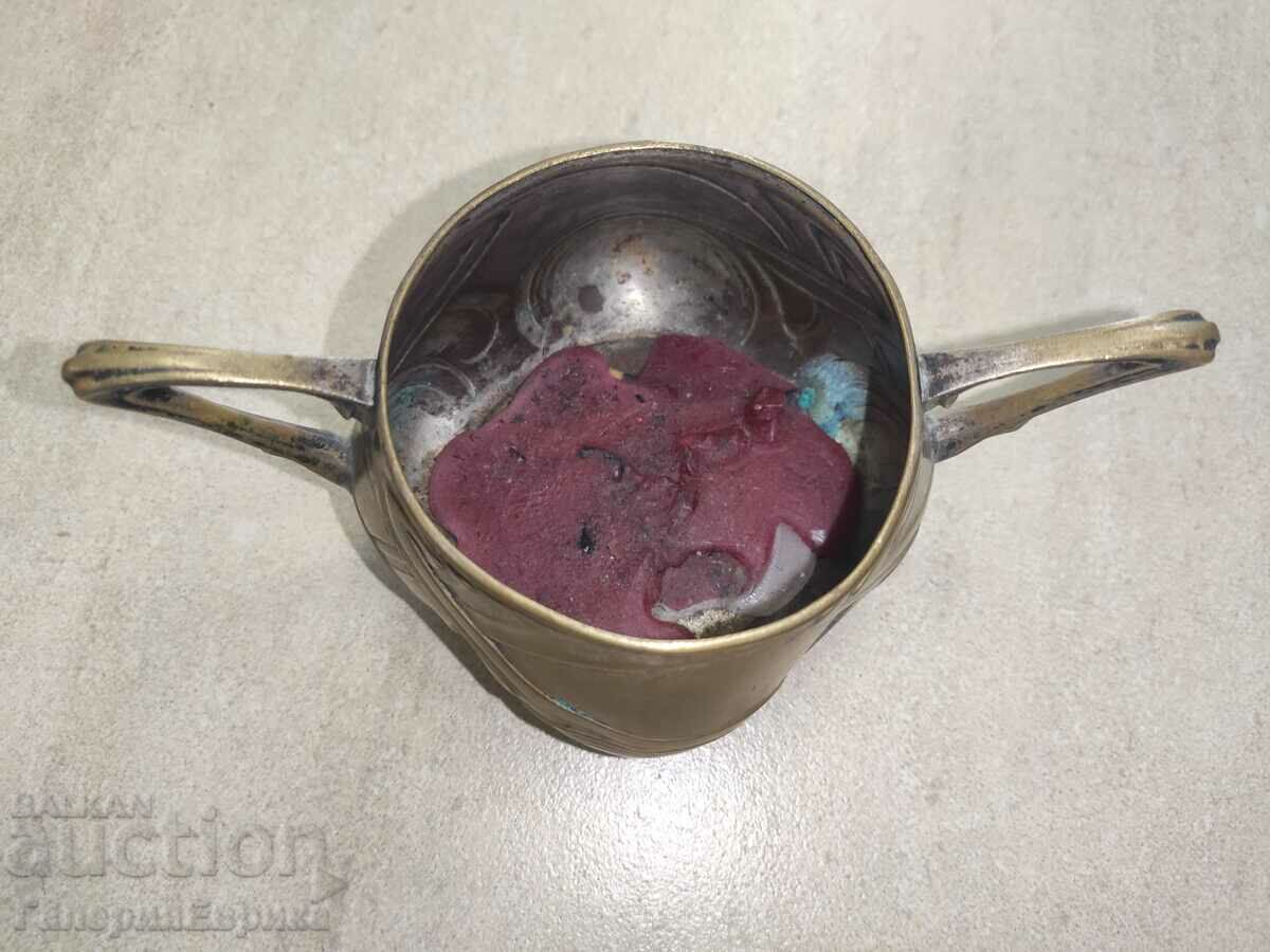Sugar bowl silver plated markings with price 59.00 BGN | € 30.17