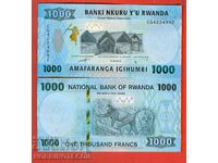 RWANDA RWANDA 1000 1000 Franc issue - issue 2019 NEW UNC
