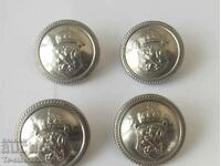 Царство България - копчета от военна униформа