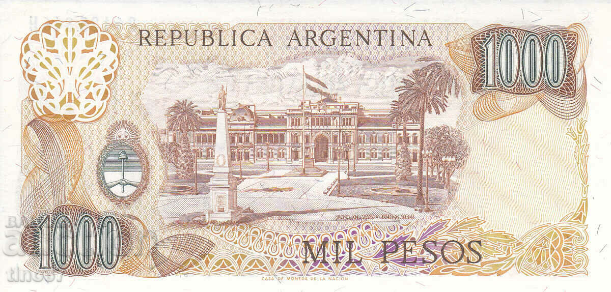 Auction tino37- ARGENTINA - 1000 PESOS - 1976/83 - UNC Auction tino37- ARGENTINA - 1000 PESOS - 1976/83 - UNC