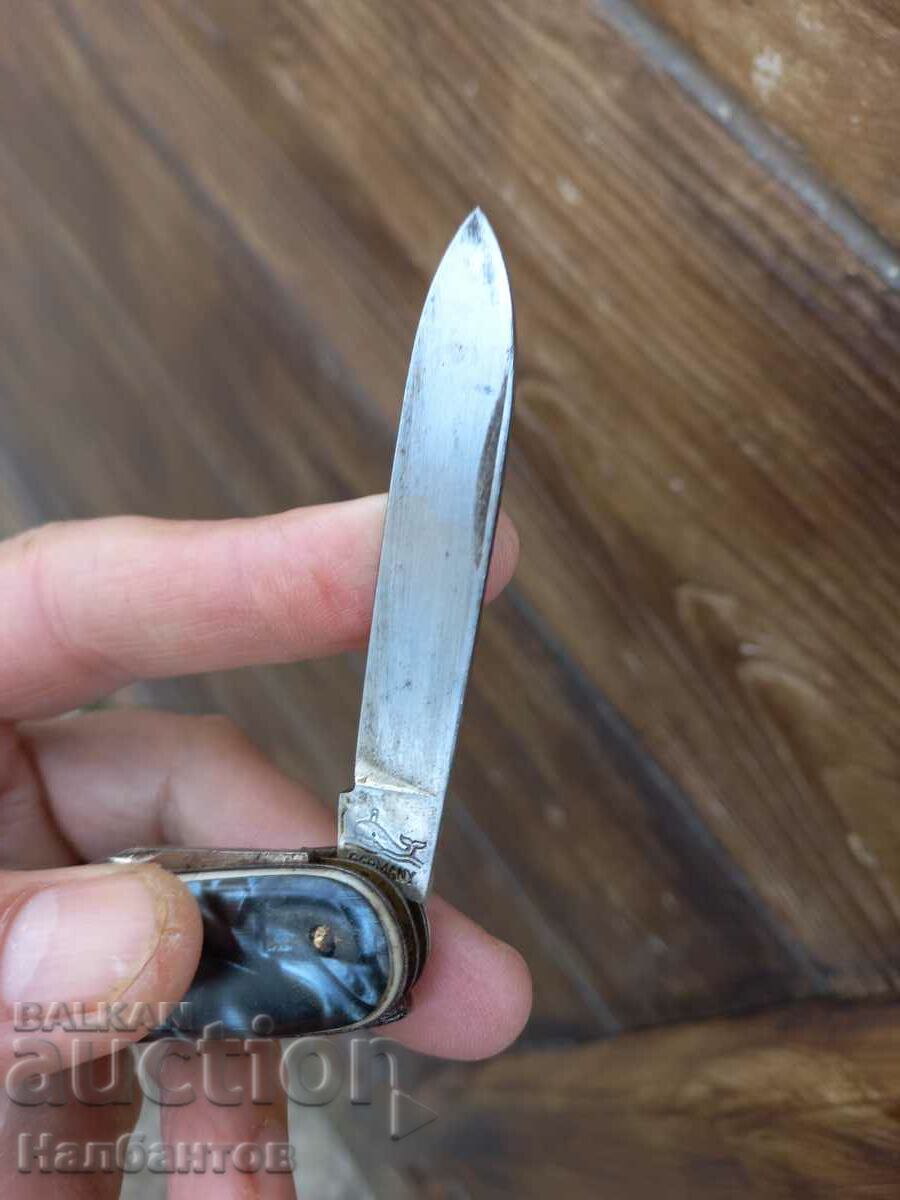 GERMAN FOLDING LEG KNIFE SOLINGEN SOLINGEN GERMANY with price 120.00 BGN | € 61.36 GERMAN FOLDING LEG KNIFE SOLINGEN SOLINGEN GERMANY with price 120.00 BGN | € 61.36