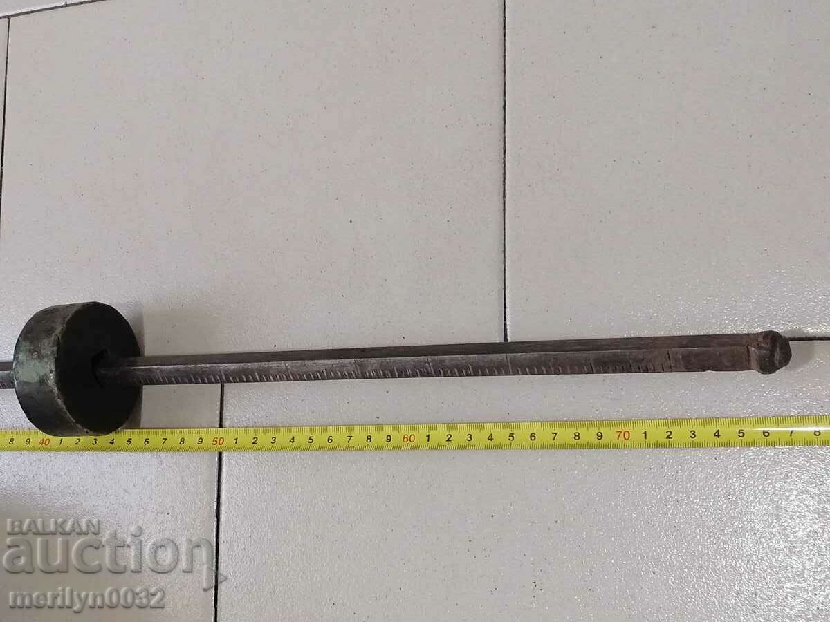 Kantar D. Kantarjiev palanza balance weight from 1920 - 7