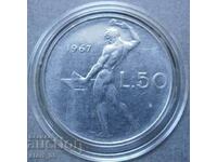 50 de lire sterline 1967