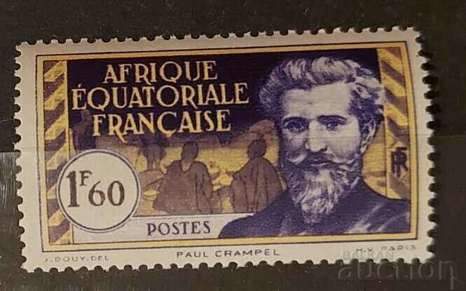 Γαλλία/Γαλλική Ισημερινή Αφρική 1937 Προσωπικότητες MNH