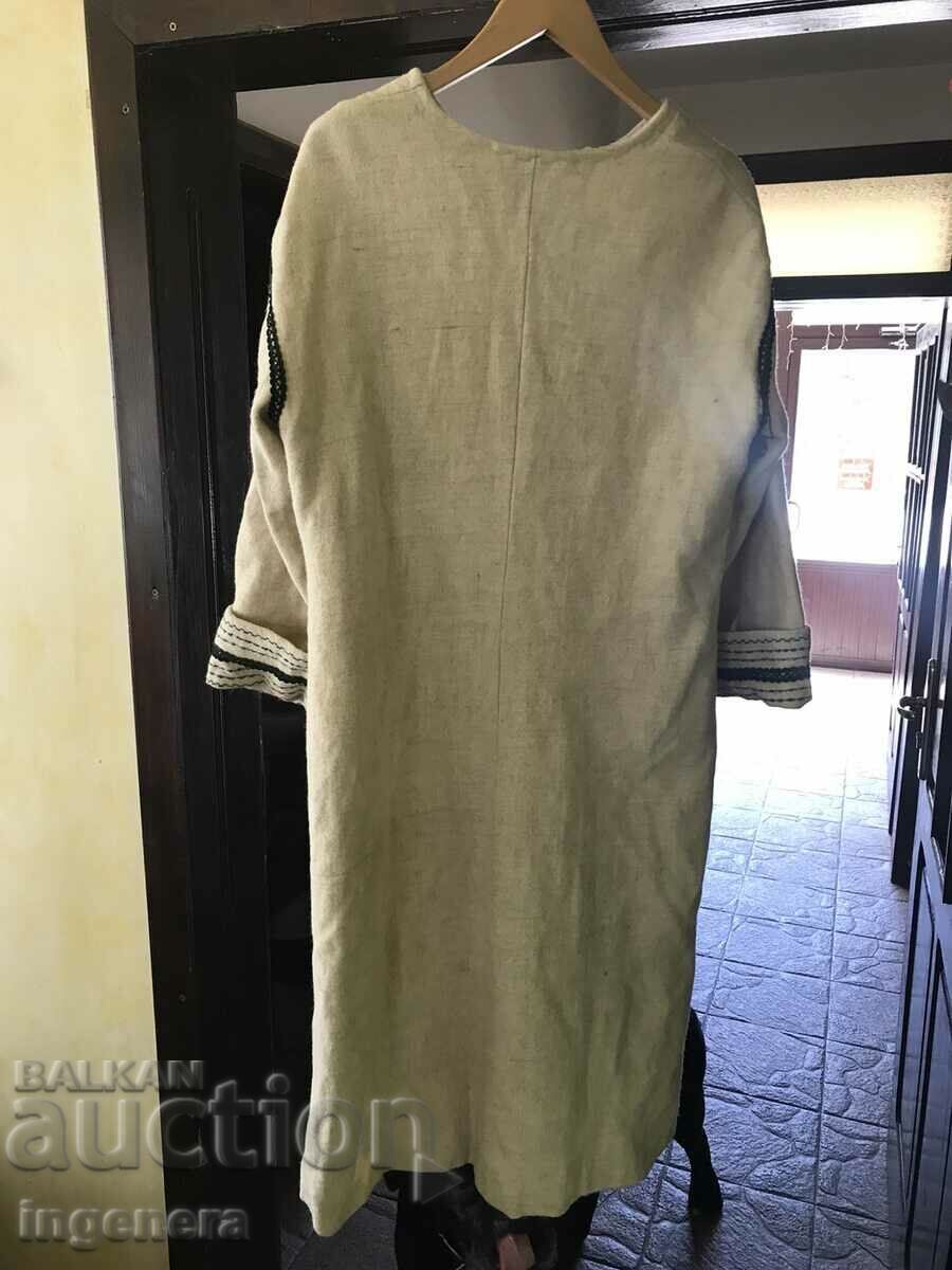 Delivery of SHIRT WORN SHIRT WOOL STRAPS ETHNIC FOLKLORE