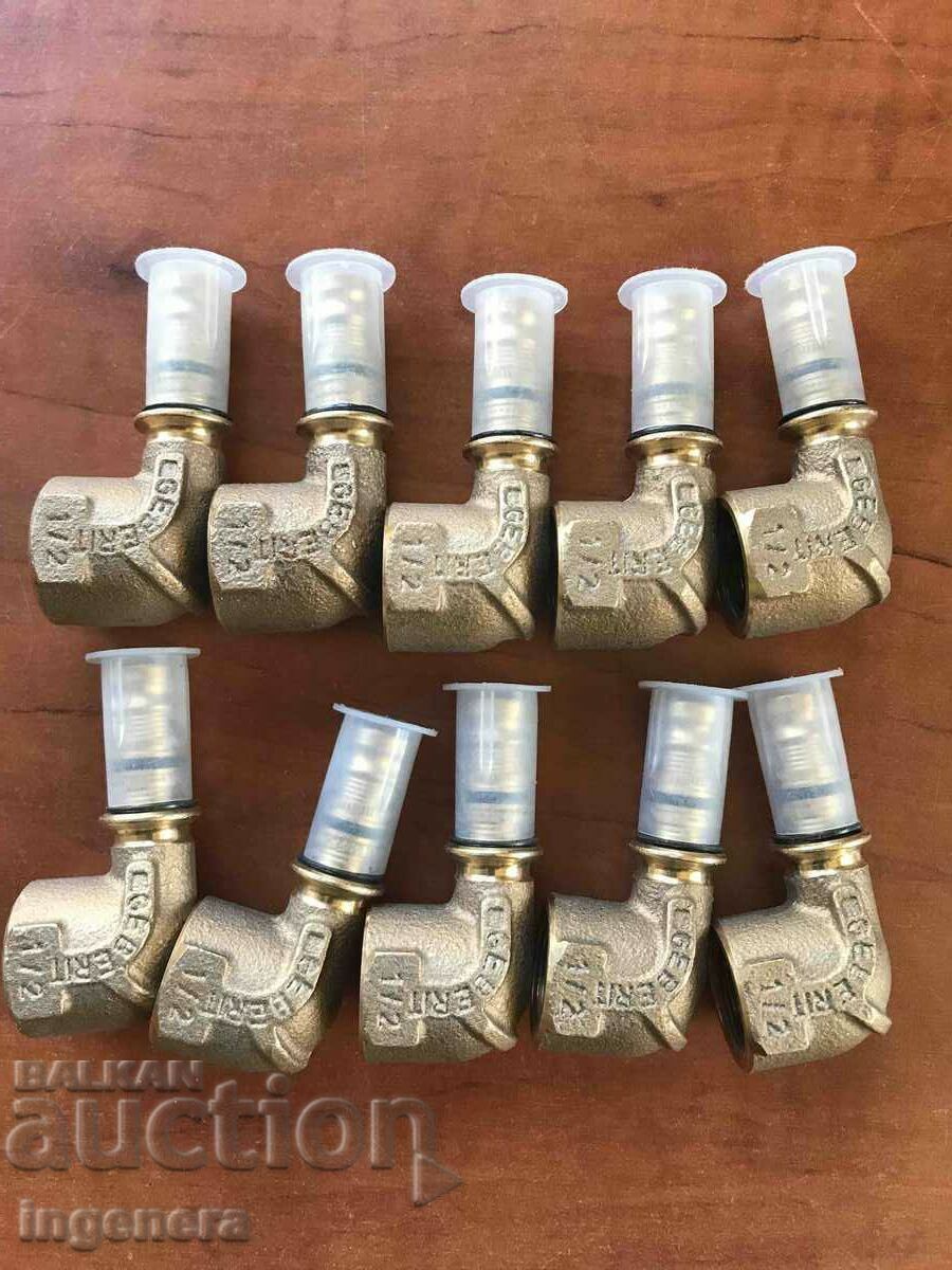 BRONZE FITTING NEW TRANSITION GERMANY -10 PCS. - 7