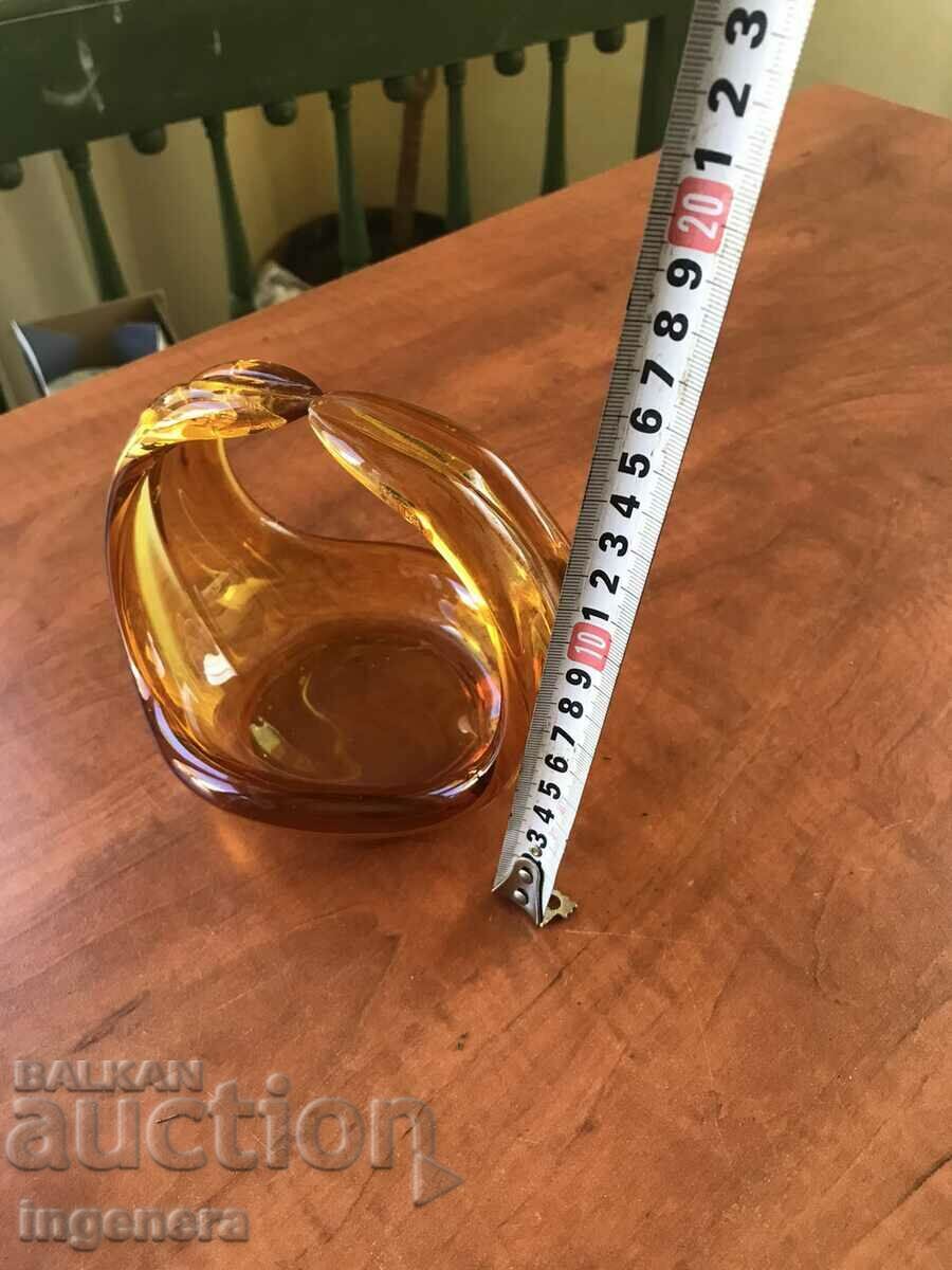 BASKET GLASS EARLY SOCIETY GLASS BASKET with price 35.00 BGN | € 17.90 BASKET GLASS EARLY SOCIETY GLASS BASKET with price 35.00 BGN | € 17.90