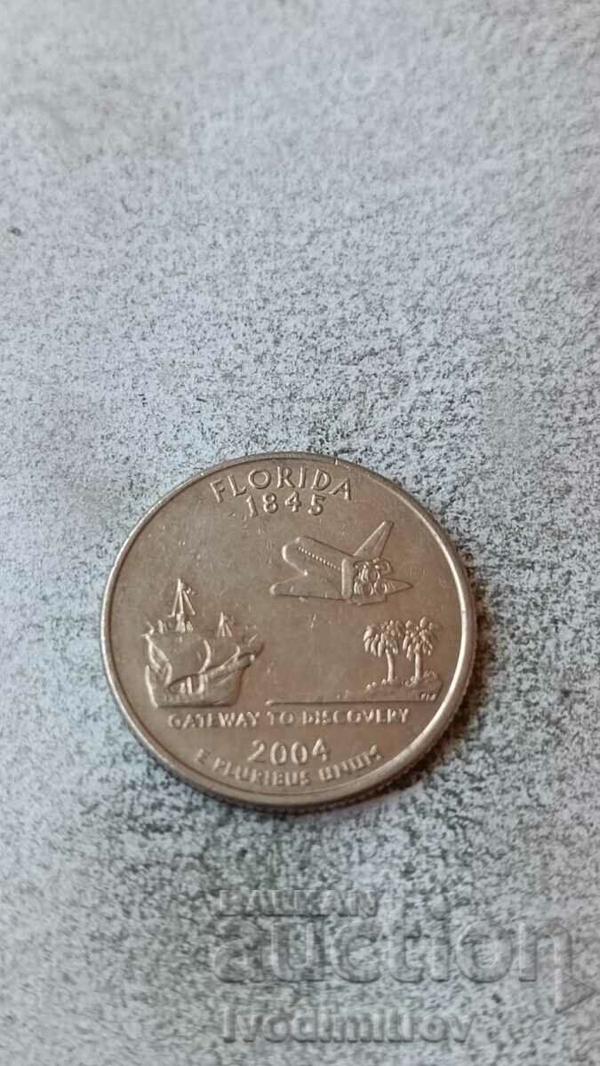 SUA 25 Cent 2004 D Florida