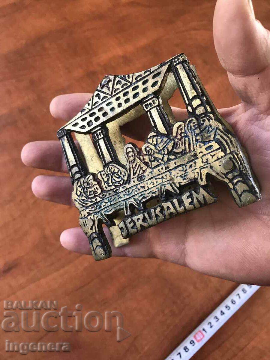 Delivery of METAL BRASS NAPKIN "THE LAST SUPPER" Delivery of METAL BRASS NAPKIN "THE LAST SUPPER"