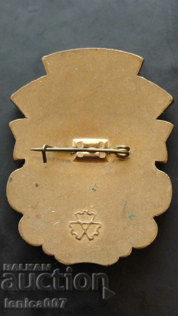 Украйна - Знак "50г. от освобождението на Украйна" - 6 Украйна - Знак "50г. от освобождението на Украйна" - 6