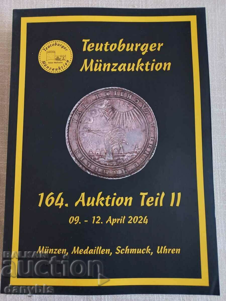 Κατάλογος αρχαίων νομισμάτων και αντίκες Teutoburger 2024