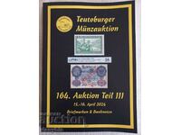 Catalog de bancnote și timbre Teutoburger 2024